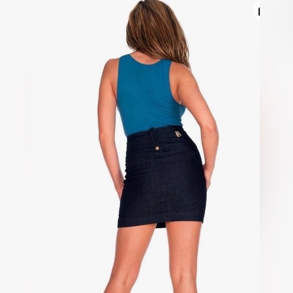 Rich & Skinny Denim Skirt - Picture 2 of 9